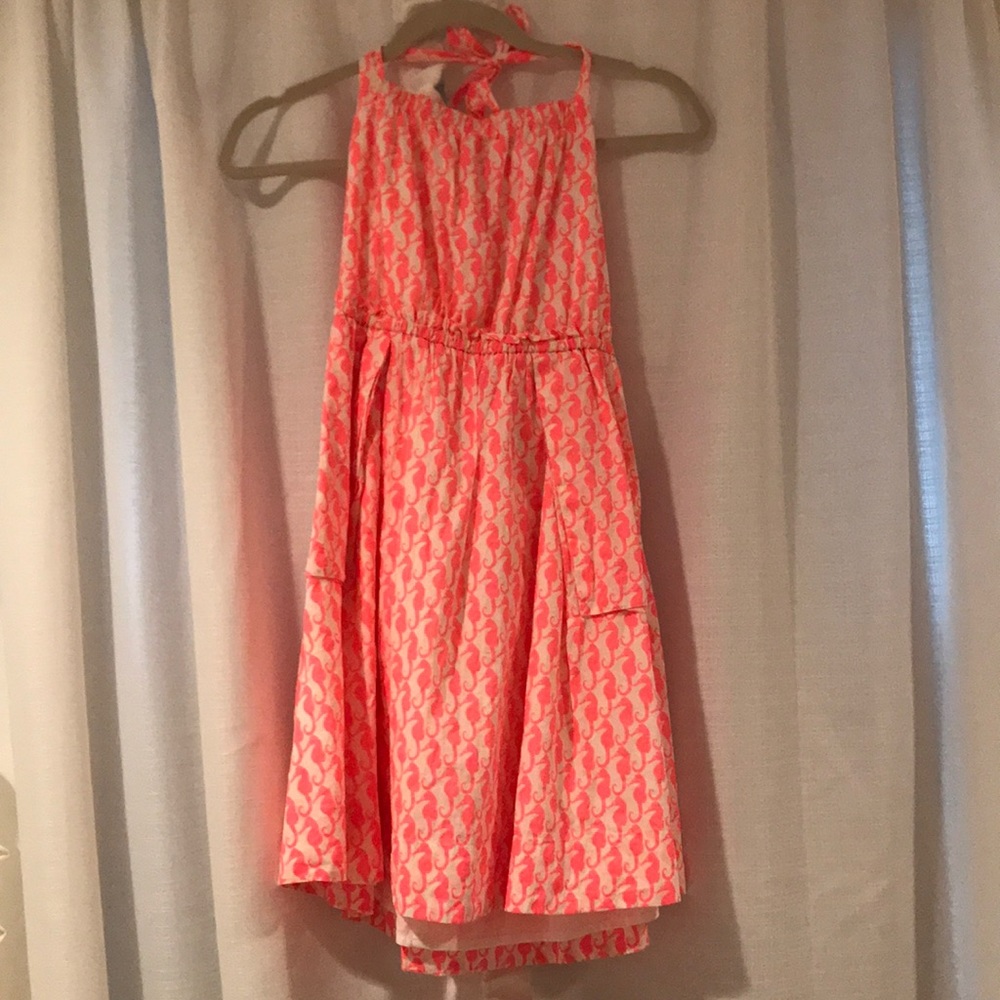 Crew cuts seahorse dress